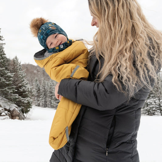 Chapeau de coton doublé de polar avec oreilles - Jeux-Vidéos