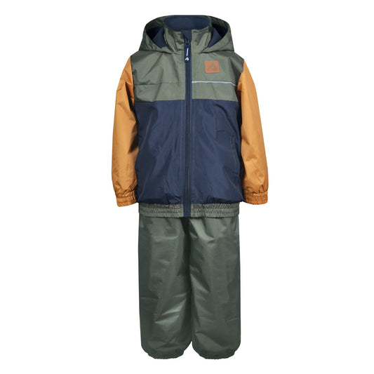 Ensemble 2 pièces mi-saison pour garçons - Moutarde, marine & vert armée