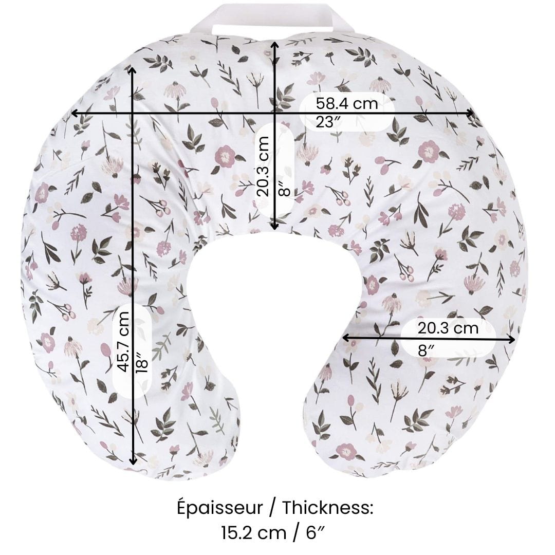 Nursing pillow - floral