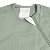 Bamboo newborn sleep sack - Moss Green (1.0 tog)