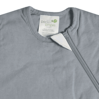Bamboo newborn sleep sack - Pebble Gray (1.0 tog)