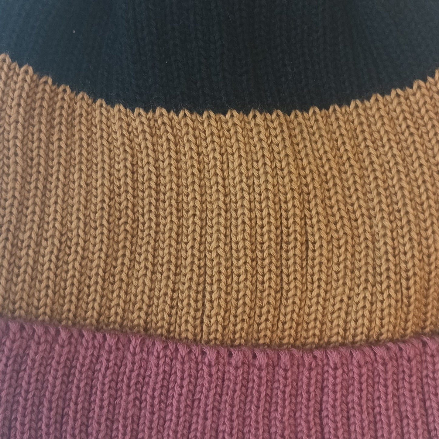 Tuque d'hiver pour garçon - Noir, Toffee & Punch