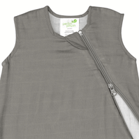Cotton muslin sleep sack - Taupe (0.7 tog)