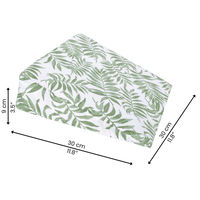 Coussin angulaire - Vert tropical