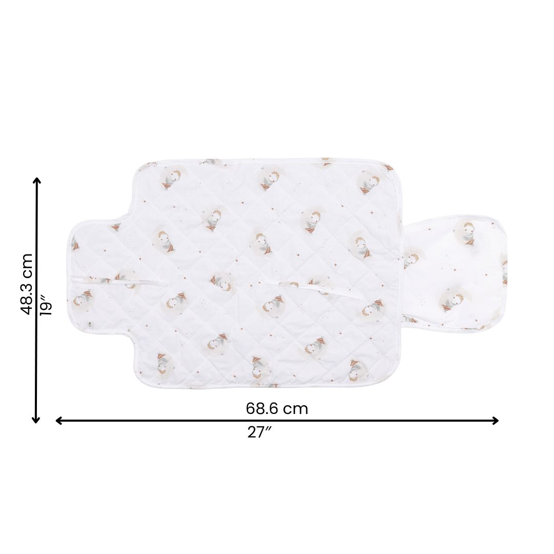 Fold-up Change Pad - Owls