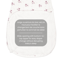 Quilted bamboo sleep sack - Malvas (1.0 tog)