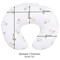 Coussin d'allaitement - Hiboux