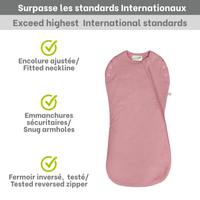 Bamboo newborn sleep sack - Lotus (1.0 tog)