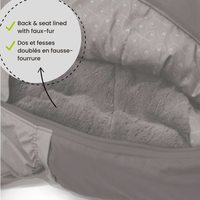 Habit de neige 1 pièce pour bébé - Noir