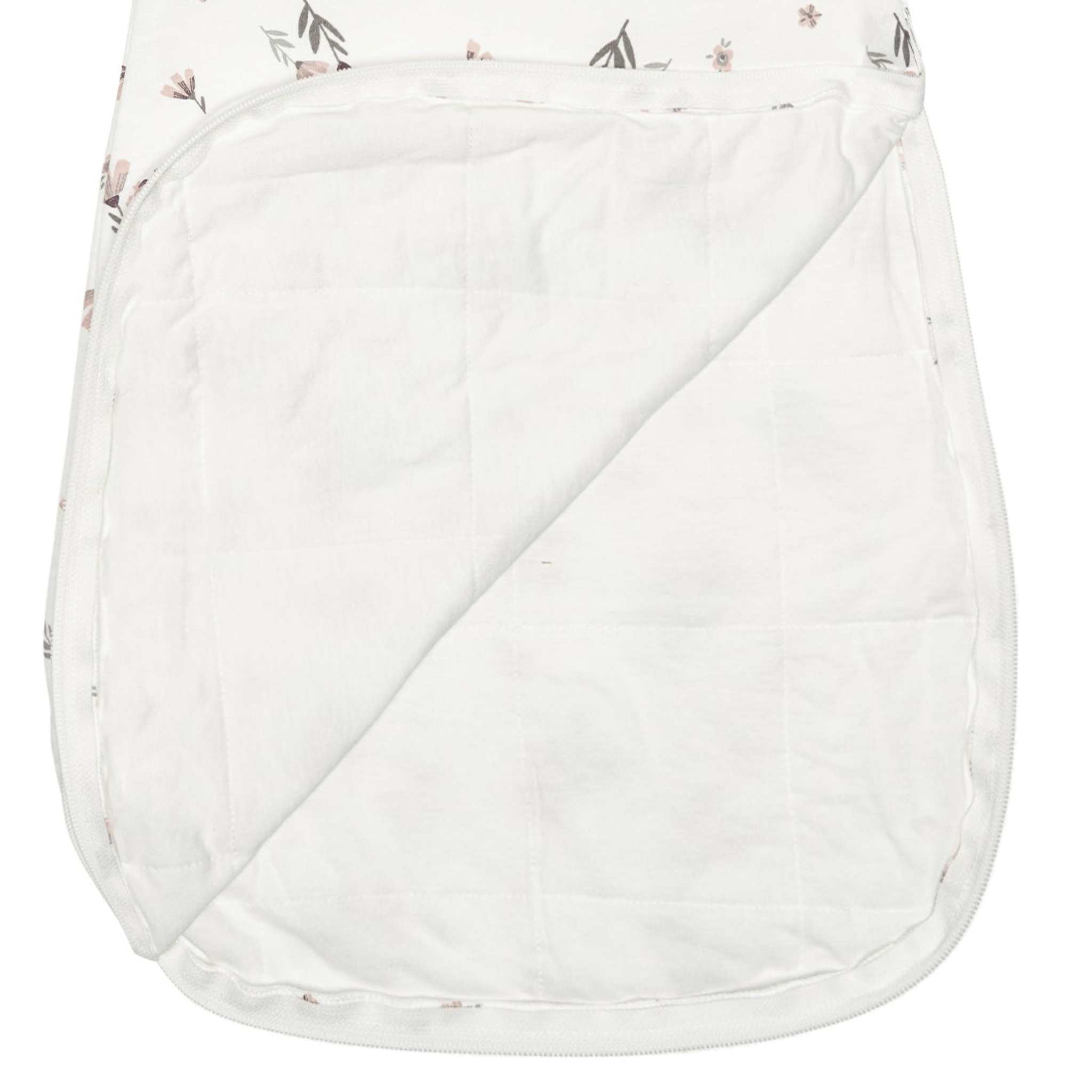 Bamboo newborn sleep sack - Watercolor Flowers (1.0 tog)
