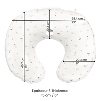 Bamboo nursing pillow - Ocean