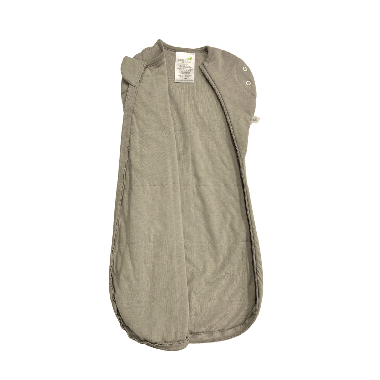 Bamboo newborn sleep sack - Taupe (1.0 tog)