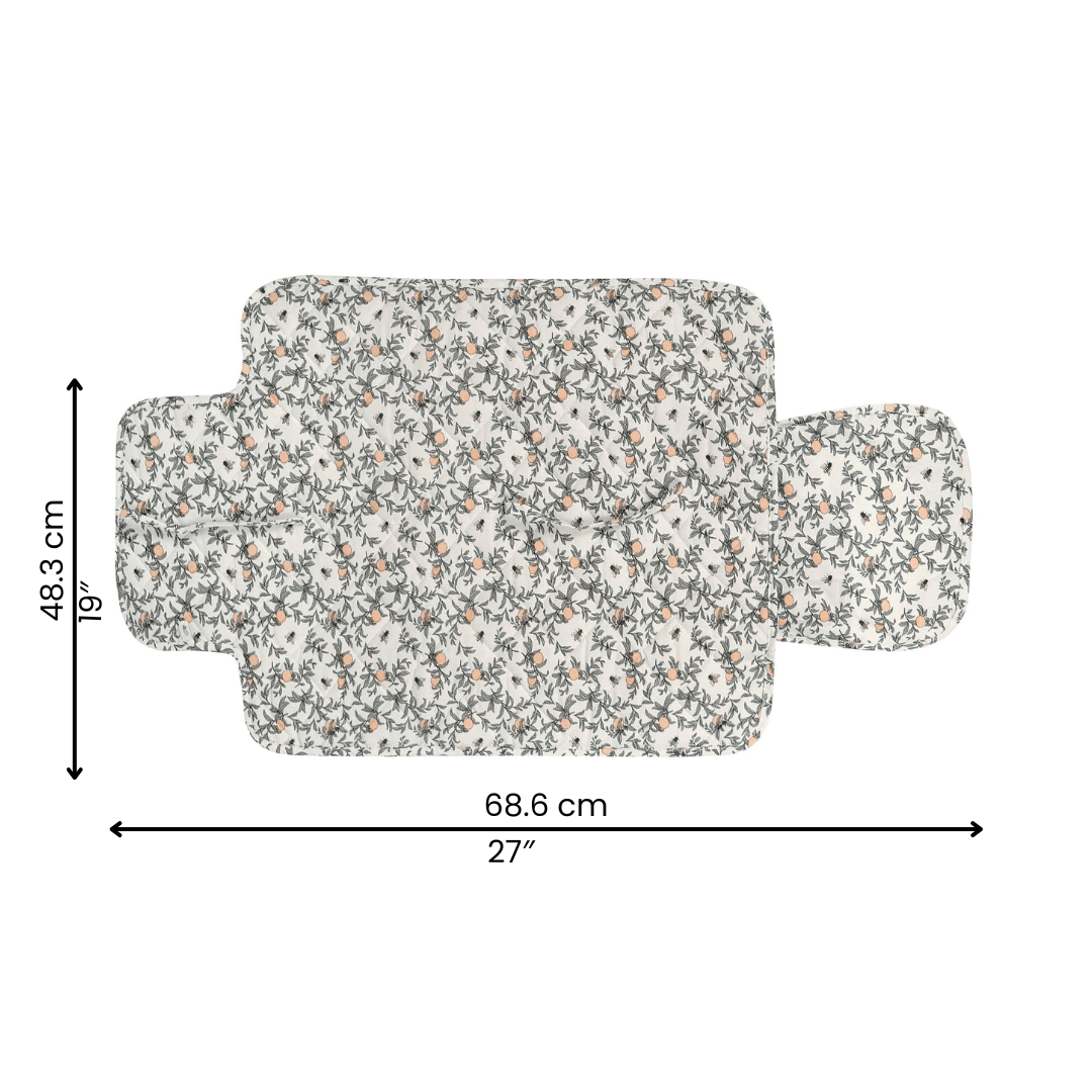 Fold-up Change Pad - Bees