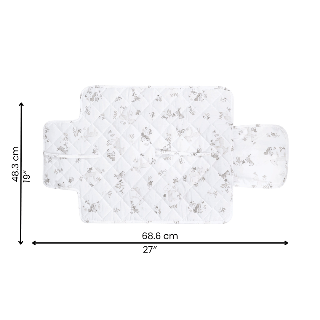Fold-up Change Pad - Forest
