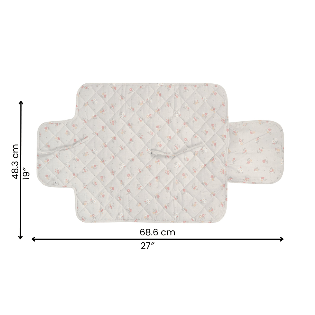 Fold-up Change Pad - Flowers