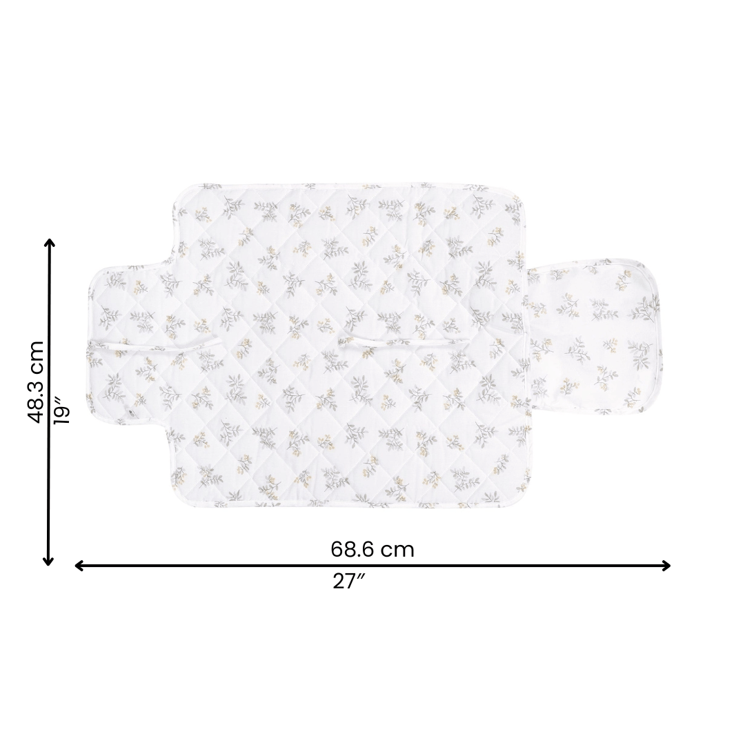 Fold-up Change Pad - Leaves