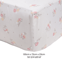 Drap contour - Fleurs