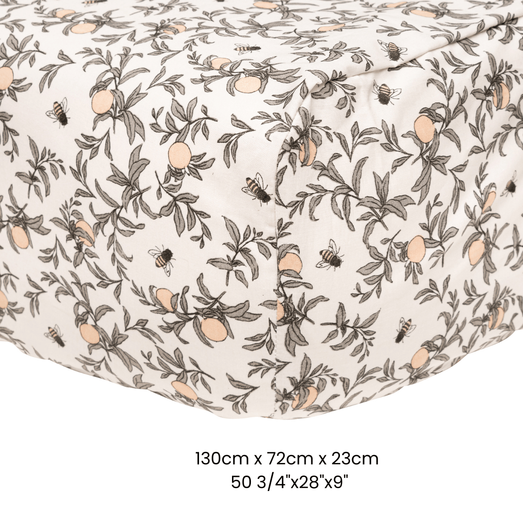 Drap contour - Abeilles par Solange Pilote