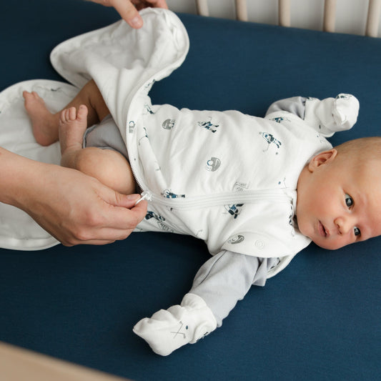 Bamboo Fitted sheet - Denim
