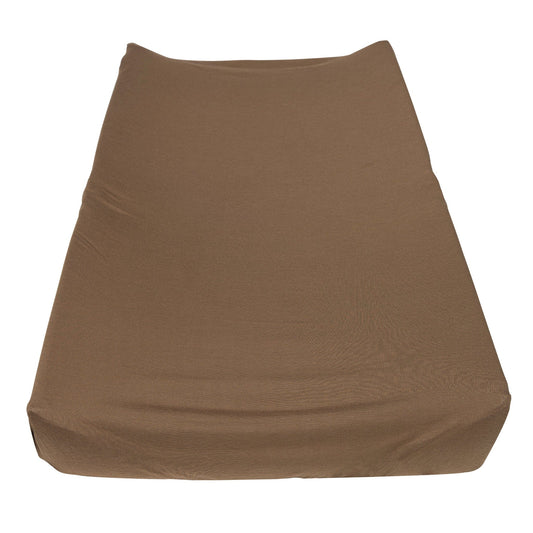 Bamboo Change pad cover - Moka