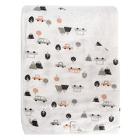 Bamboo hooded towel - Cars