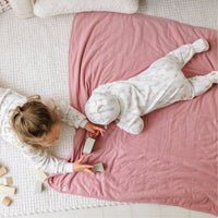 Bamboo baby sleeper - Wheat