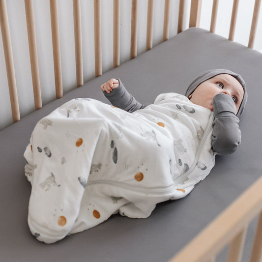 Quilted bamboo sleep sack - Full Moon (1.0 tog)