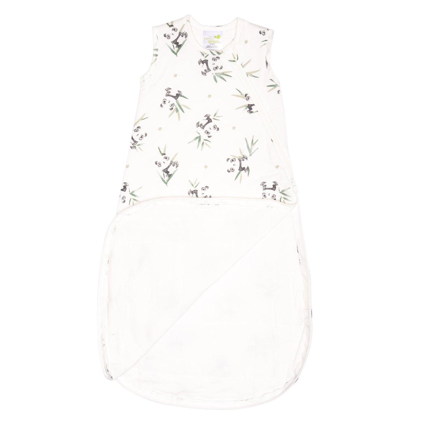 Quilted bamboo sleep sack - Pandas (2.5 togs)