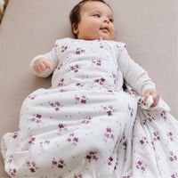 Quilted bamboo sleep sack - Malvas (2.5 togs)