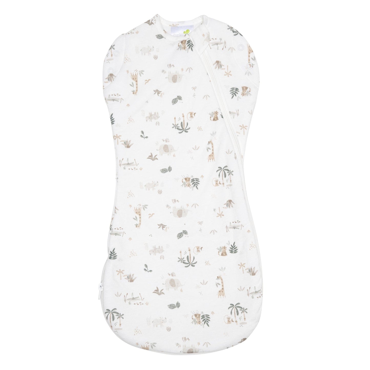 Bamboo newborn sleep bag - Jungle (1.0 tog)