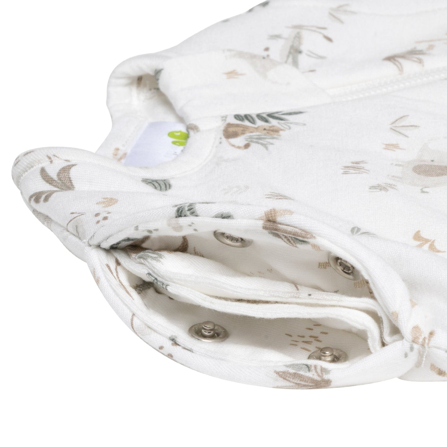 Bamboo newborn sleep bag - Jungle (1.0 tog)