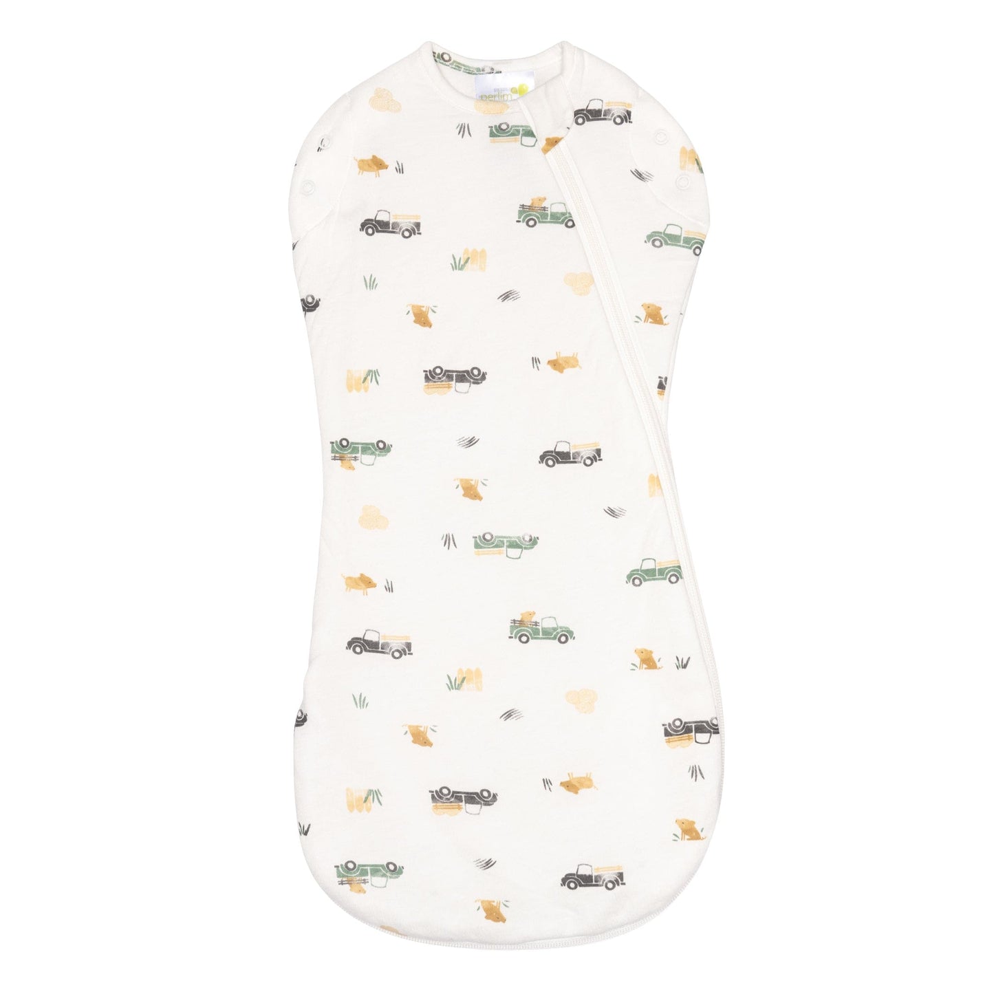 Bamboo newborn sleep bag - Prairies (1.0 tog)