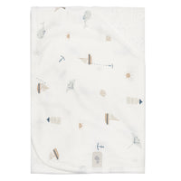 Bamboo hooded towel - Ocean