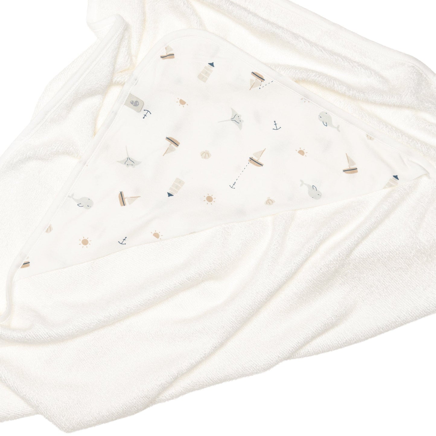 Bamboo hooded towel - Ocean
