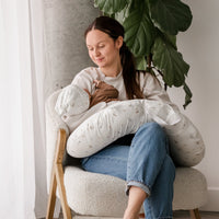 Bamboo nursing pillow - Ocean