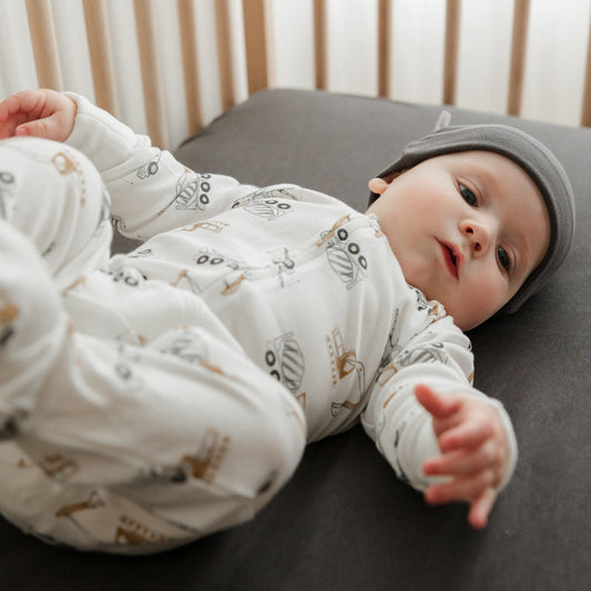 Pyjama pour bébé en bambou - Construction