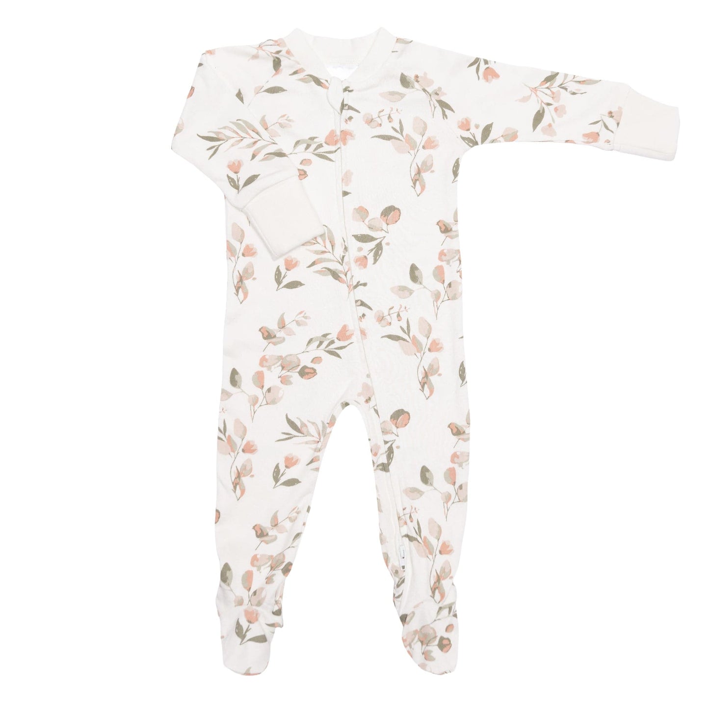 Bamboo baby sleeper - Leaves