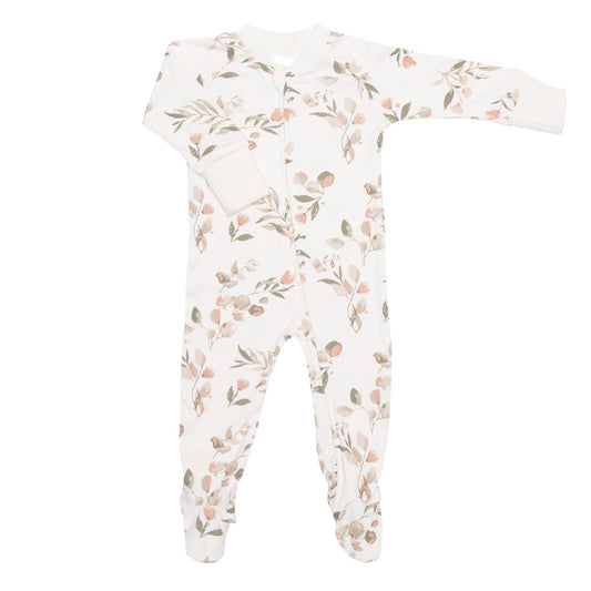 Bamboo baby sleeper - Leaves
