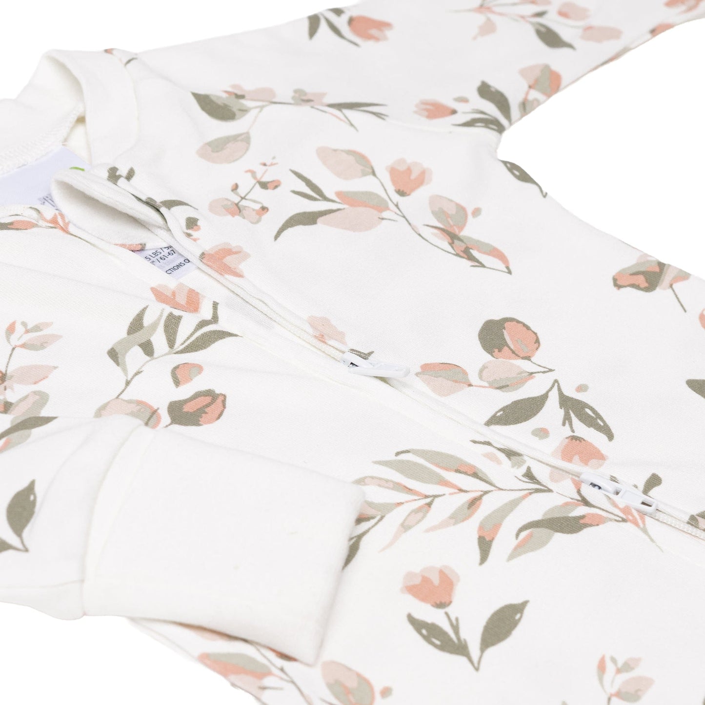 Bamboo baby sleeper - Leaves