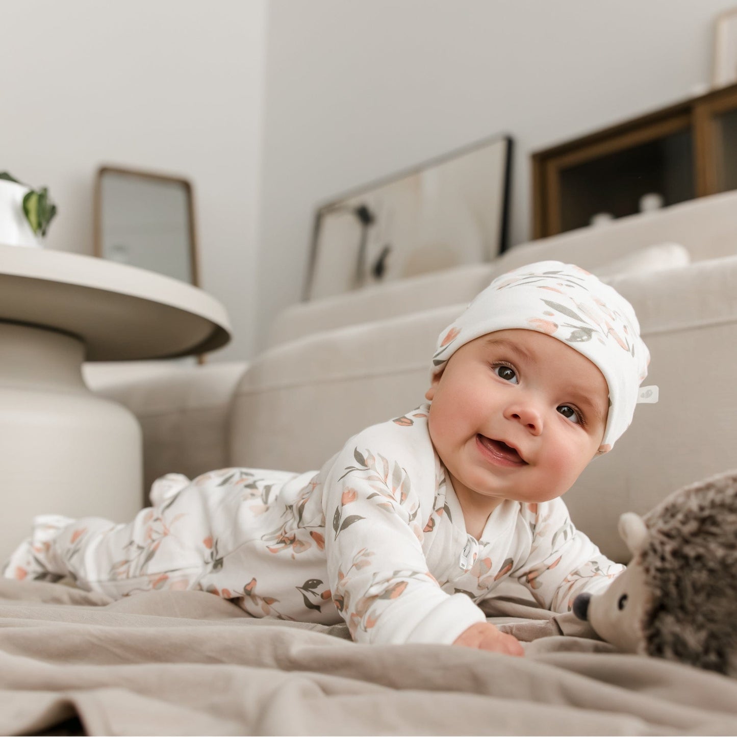 Bamboo baby sleeper - Leaves