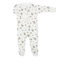 Bamboo baby sleeper - Squirrel