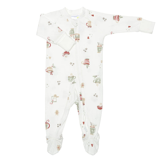 Bamboo baby sleeper - Xmas treats