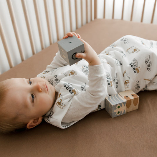 Quilted bamboo sleep bag - Construction (2.5 togs)