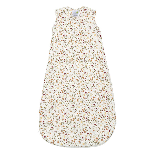 Quilted bamboo sleep bag - Floral (2.5 togs)