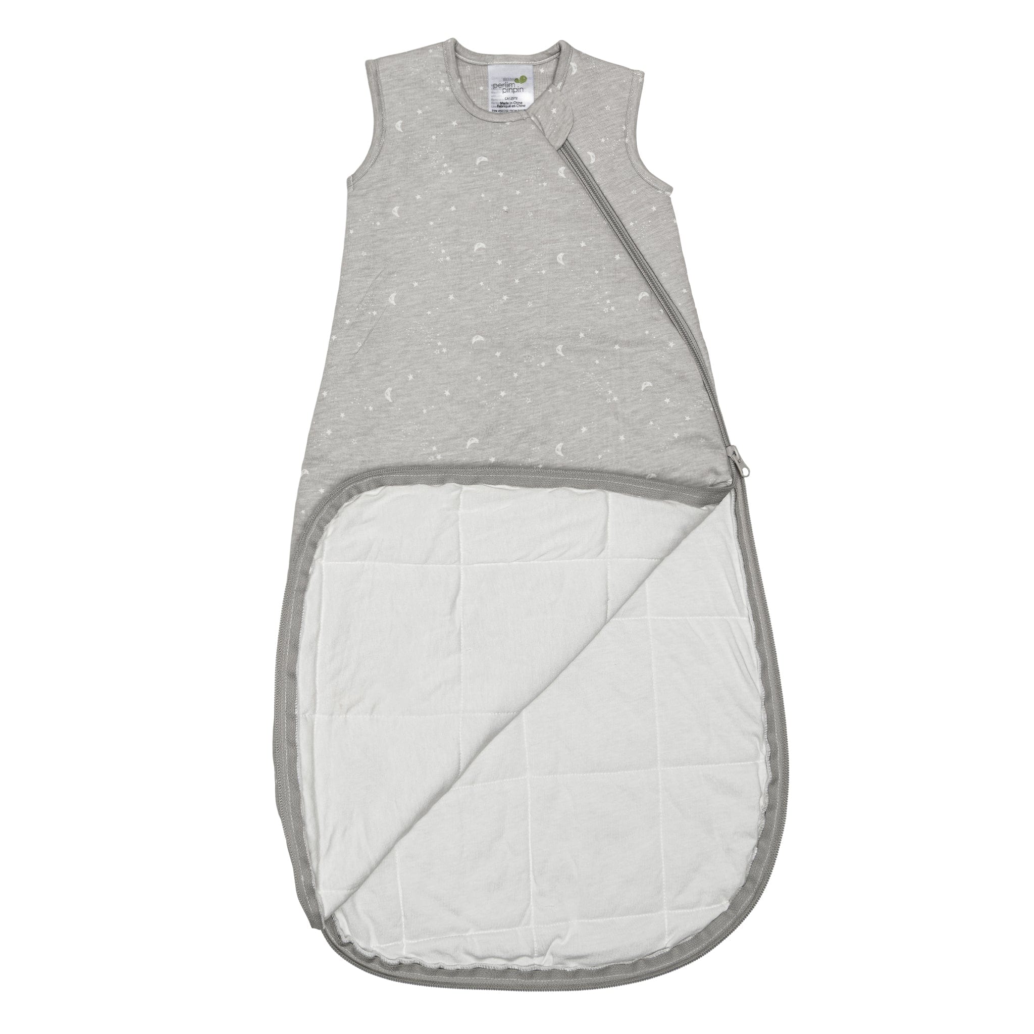 Quilted bamboo sleep sack - Moon (1.0 tog)