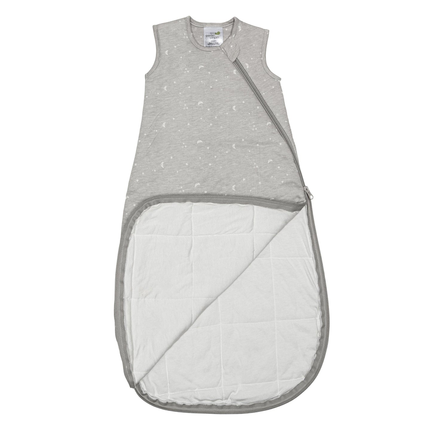 Quilted bamboo sleep sack - Moon (1.0 tog)
