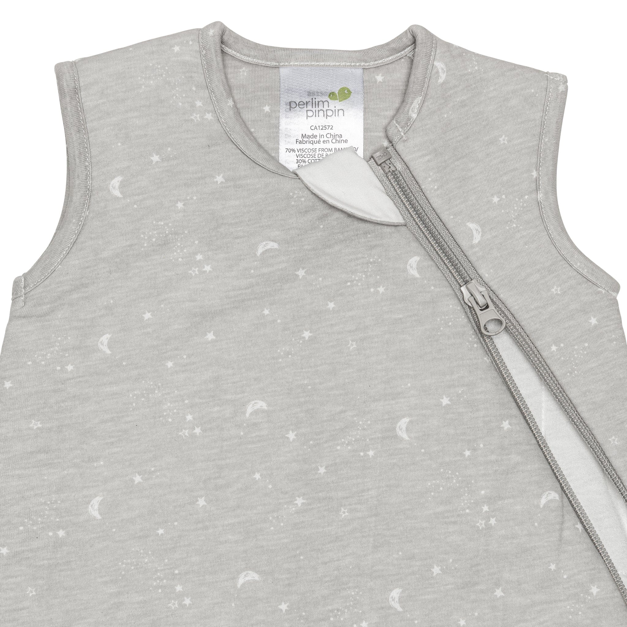 Quilted bamboo sleep sack - Moon (1.0 tog)