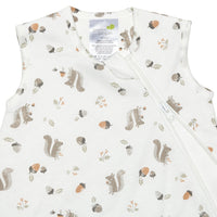 Quilted bamboo sleep bag - Squirrel (2.5 togs)