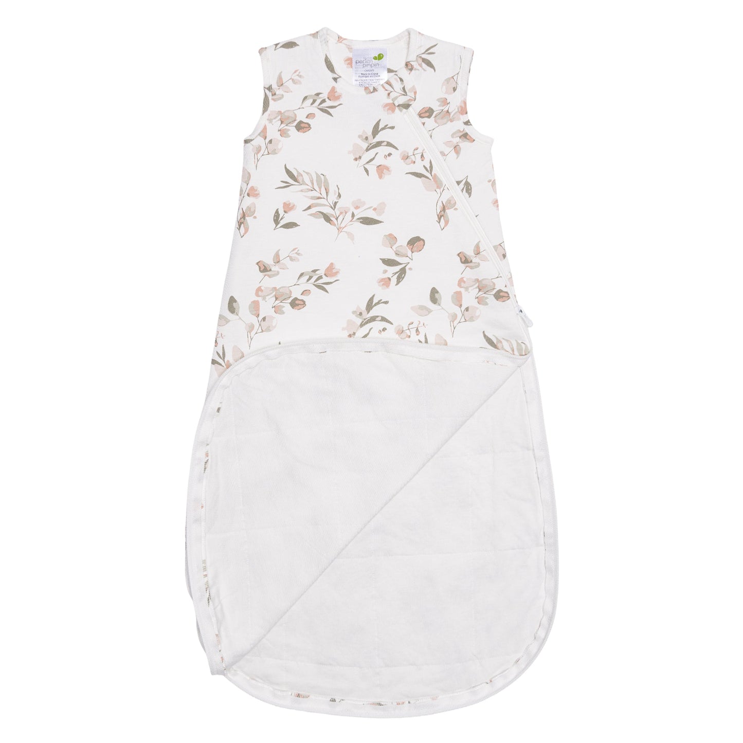 Sac de nuit matelassé en bambou - Feuilles (1.0 tog)