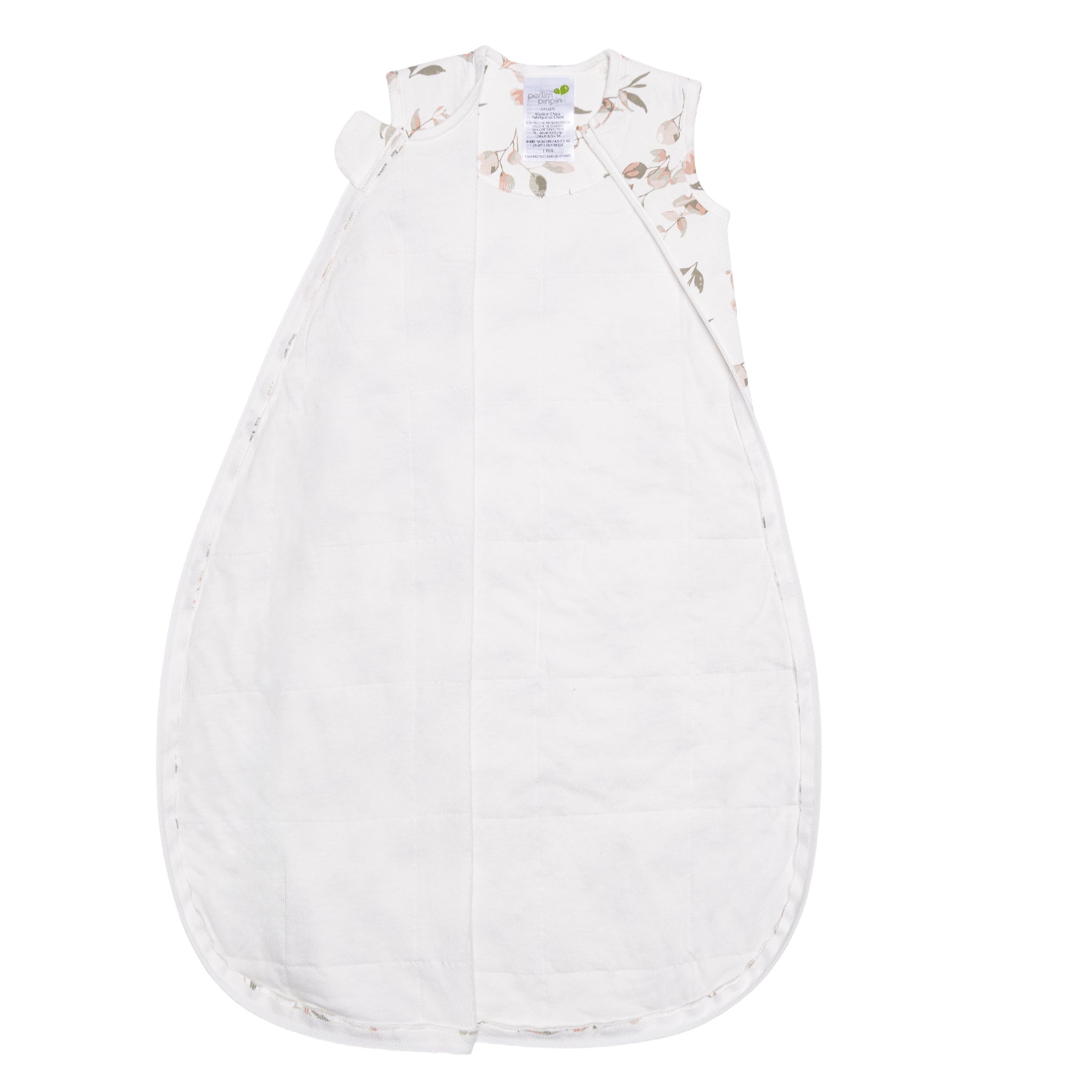 Sac de nuit matelassé en bambou - Feuilles (1.0 tog)